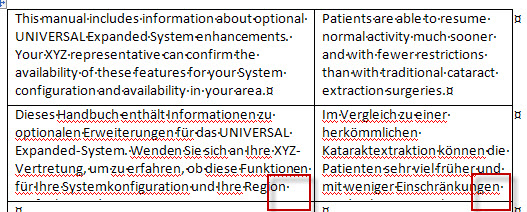 fixed row height