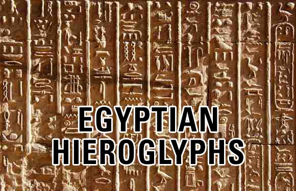 hieroglyphs writing tools
