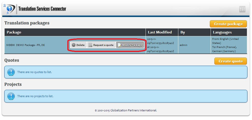 MODX and the GPI Translation Services Connector - 4