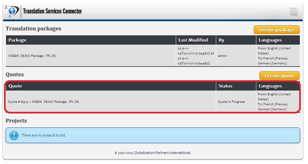 MODX and the GPI Translation Services Connector - 5