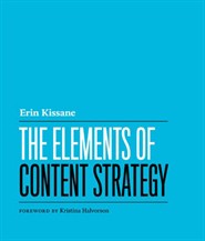 the Elements of Content Strategy