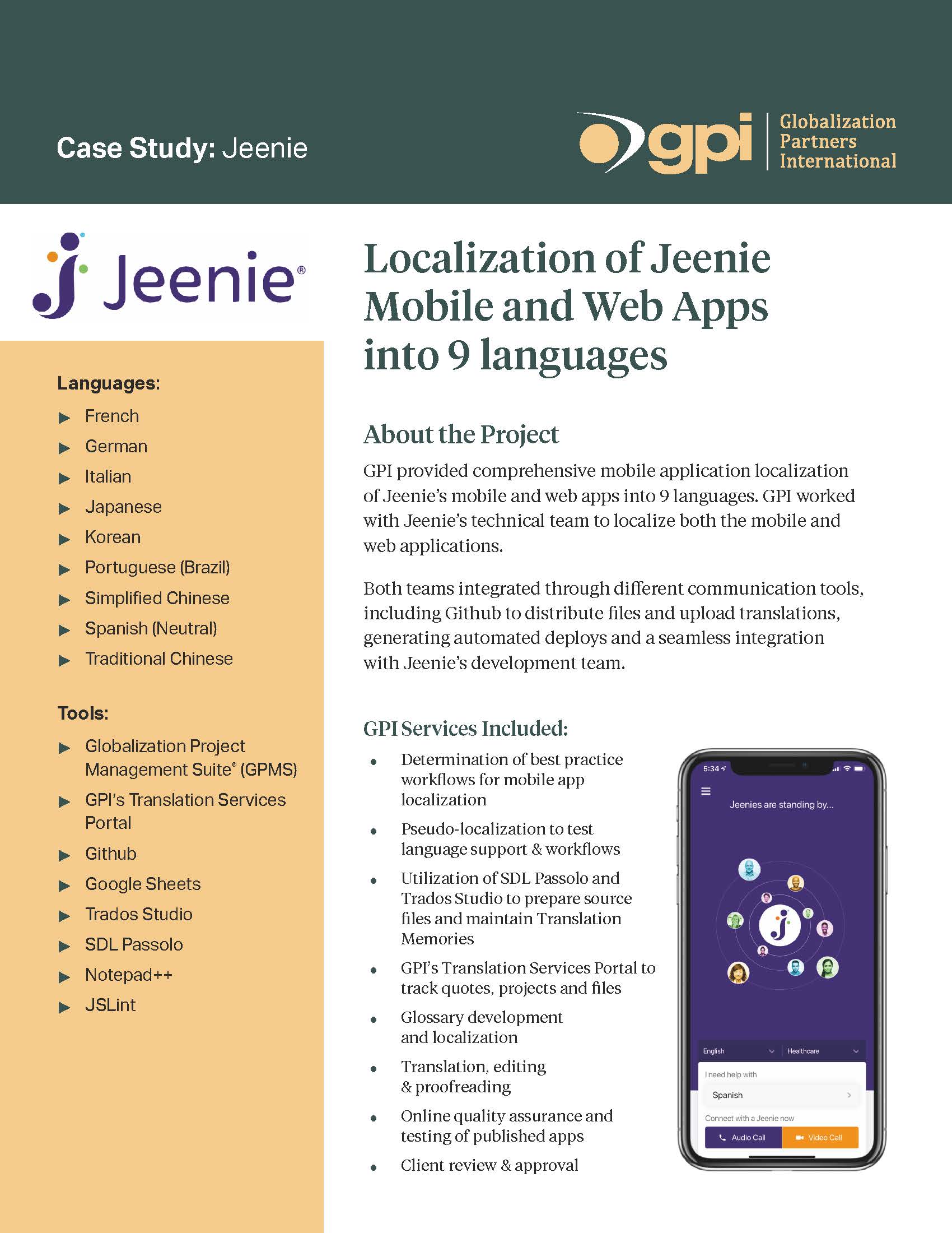 Jennie Case Study