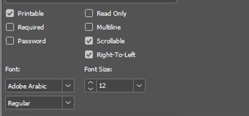 InDesign Right to Left Direction