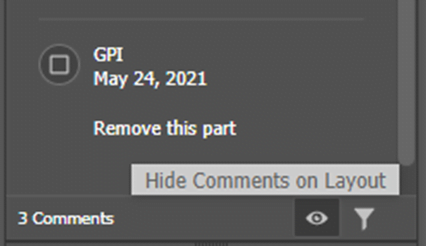 Show/Hide Comments - InDesign