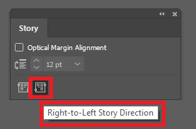 Right-to-Left Story Direction - EPUB