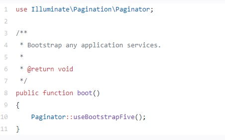 Bootstrap 5 Pagination Views - Laravel 9