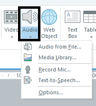 audio menu - storyline 360 - GPI blog