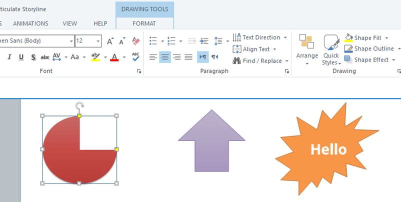 Customize Shape - Articulate Storyline 360