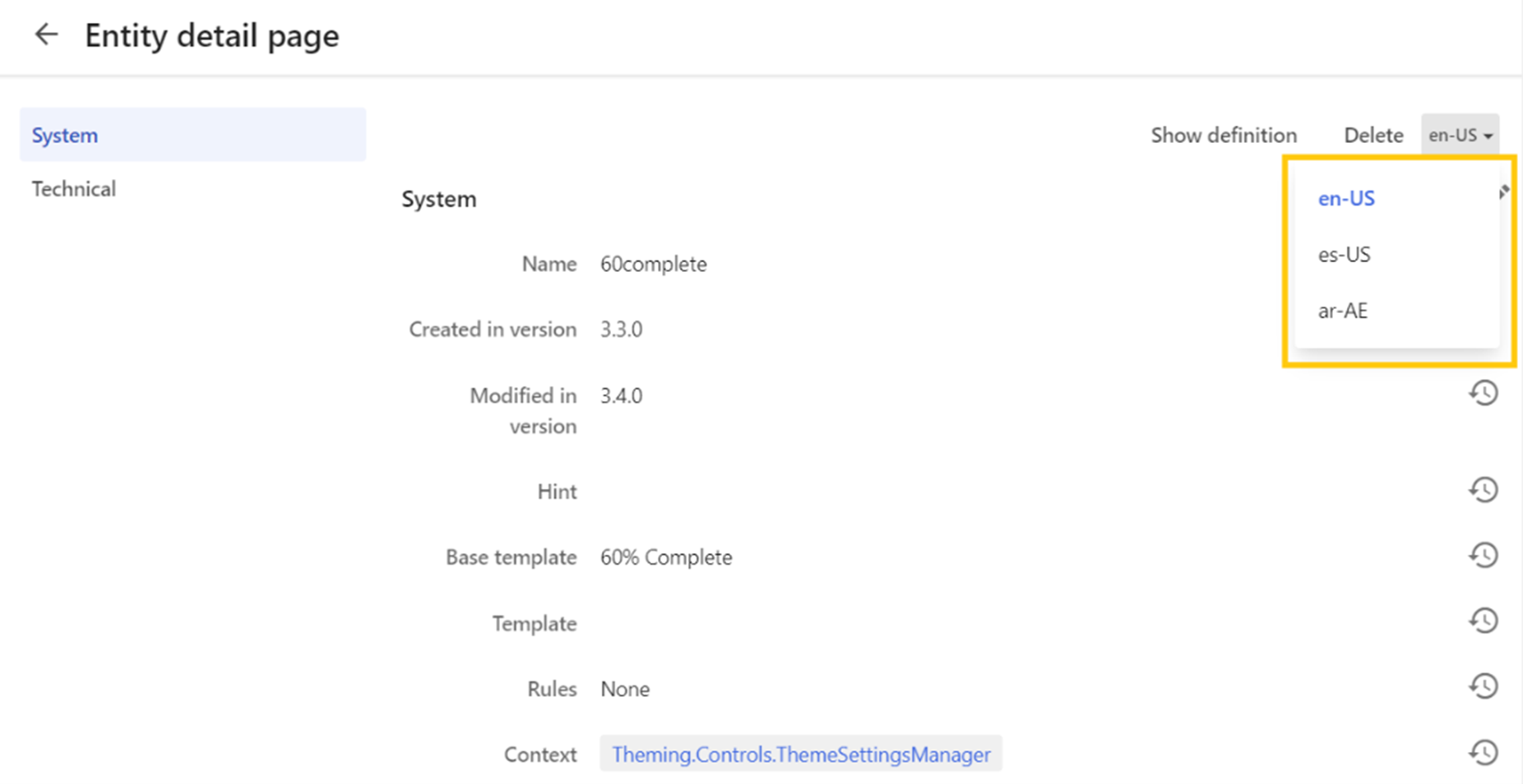 Portal Localization - Sitecore Content Hub