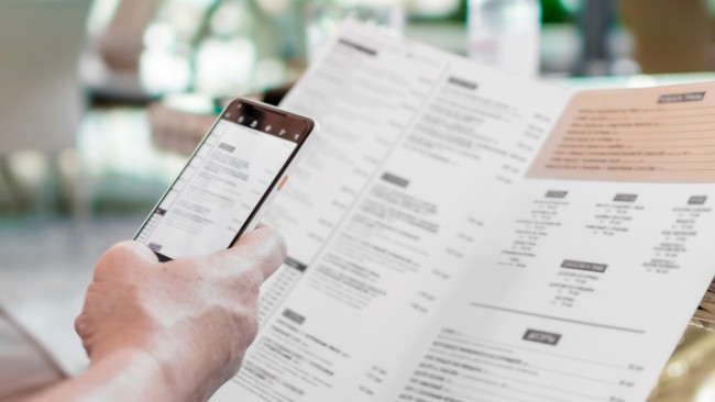 Restaurant Menu Translation