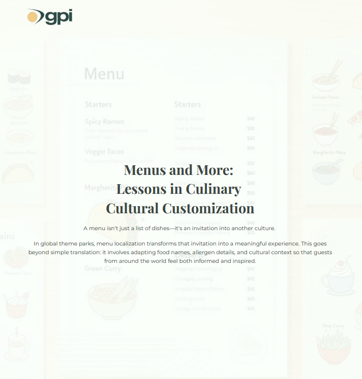 Menu Localization eBook